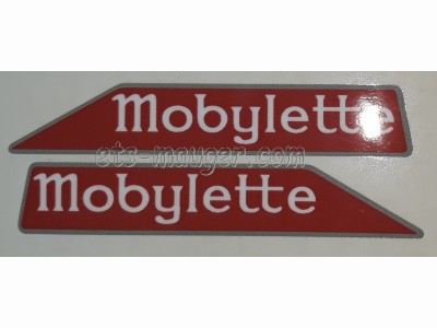 piece detachée mauger Autocollant carter Mobylette (paire)