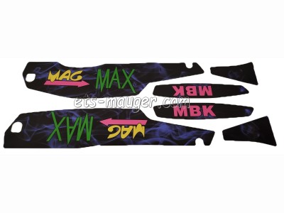 piece detachée mauger Kit autocollant MBK 51 MAG MAX