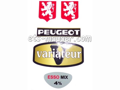piece detachée mauger Kit autocollant 103 104 105 variateur