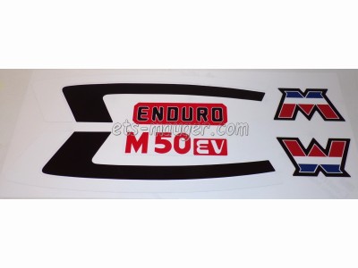 piece detachée mauger Kit autocollant 50 EV Motobécane