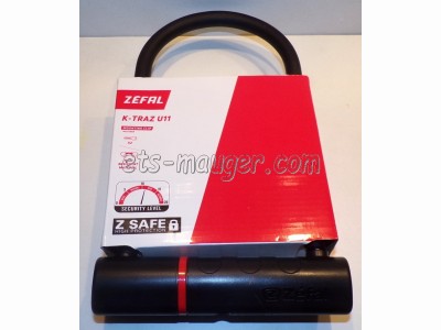 piece detachée mauger Antivol U ZEFAL 115 mm x 230 mm