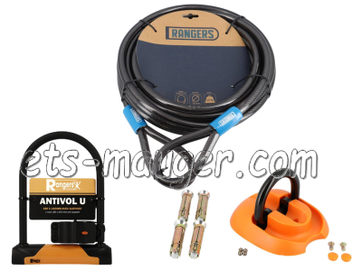 piece detachée mauger Antivol de garage 9 m (kit)