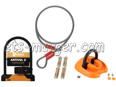 piece detachée mauger Antivol de garage 2 m 20 (kit)