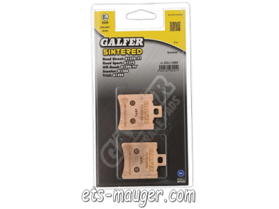 piece detachée mauger Plaquette frein GALFER Magnum XR Booster 1995 à 2003