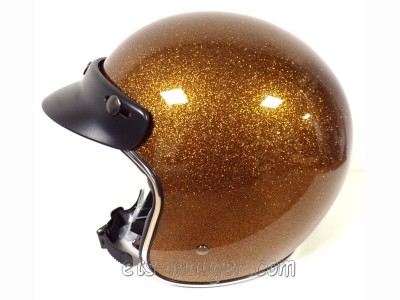 piece detachée mauger Casque jet NOX N243 Cuivre Paillette Taille 57-58 M