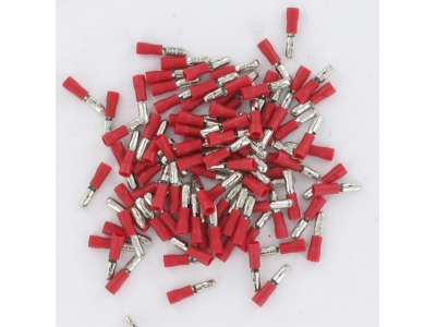 piece detachée mauger Cosse électrique CYLINDRIQUE MALE 4 mm isolé