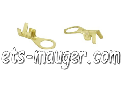 piece detachée mauger Cosse électrique à œil 6,2 mm