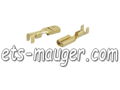 piece detachée mauger Cosse électrique PLATE FEMELLE 2.8 mm