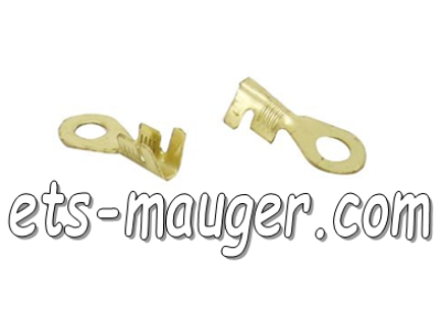 piece detachée mauger Cosse électrique à œil 4,2 mm