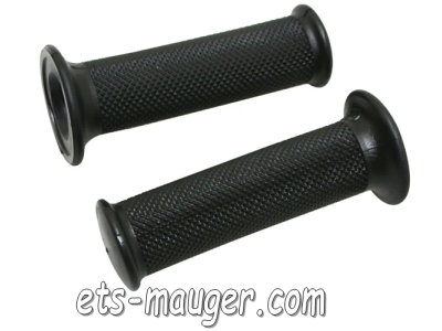 piece detachée mauger Revêtement caoutchouc DOMINO noir  Vintage (paire)