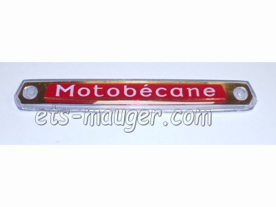 piece detachée mauger Logo réservoir 'MOTOBECANE' long (unité)