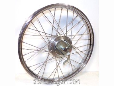 piece detachée mauger Roue avant 17 pouces MBK Motobécane 50 51
