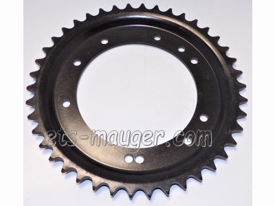 piece detachée mauger Couronne ø 98 mm 42 dents NOIR MBK 51