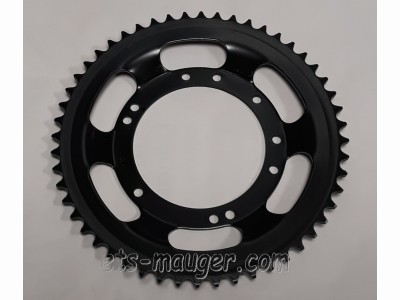 piece detachée mauger Couronne ø 98 mm 52 dents NOIR Peugeot bâtons alu