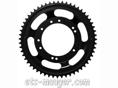 piece detachée mauger Couronne ø 98 mm 56 dents NOIR Peugeot bâtons alu