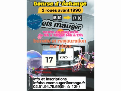piece detachée mauger Porte ouverte 17 mai 2025