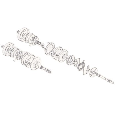 mauger cyclo ancien Variateur / embrayage / poulie