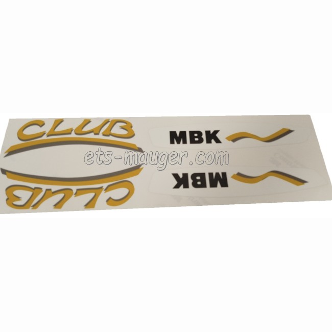 Kit autocollant MBK 51 CLUB de 1995