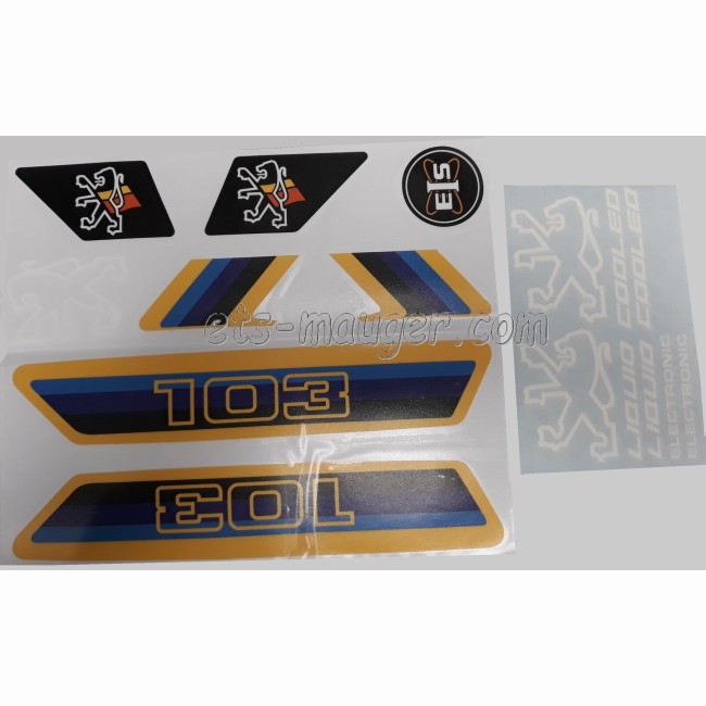Kit autocollant 103 électronique