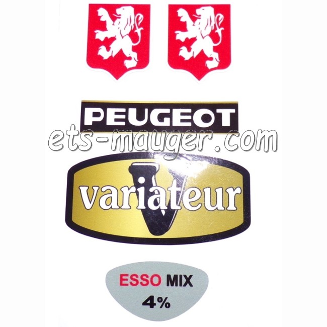 Kit autocollant 103 104 105 variateur