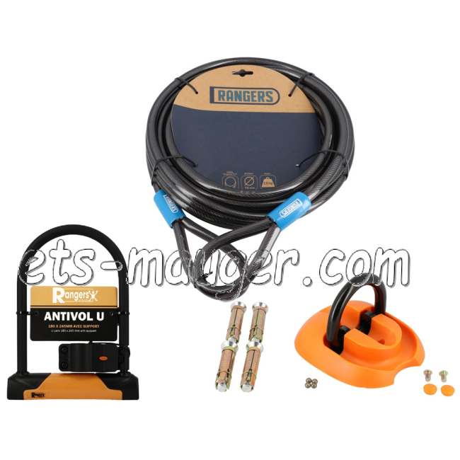 Antivol de garage 9 m (kit)