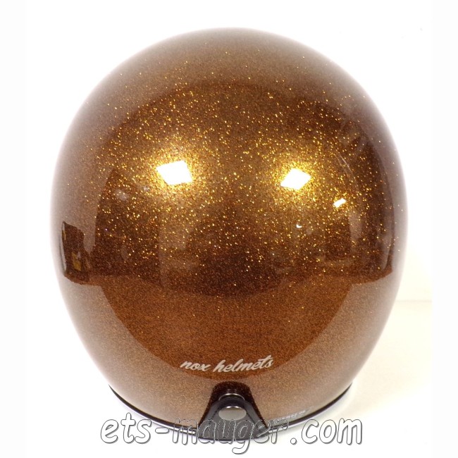 Casque jet NOX N243 Cuivre Paillette Taille 57-58 M