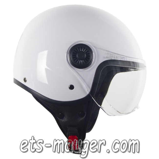 Casque VITO Loreto blanc brillant taille 59 L