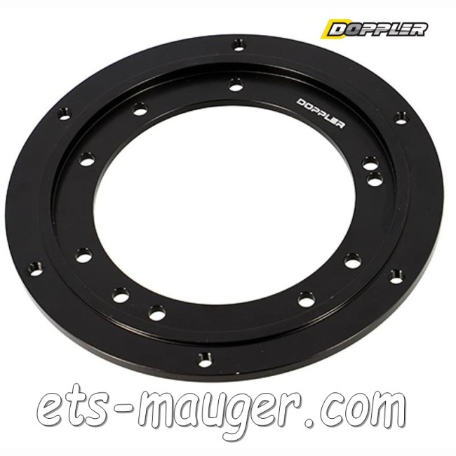 PORTE COURONNE DOPPLER OPEN PEUGEOT 103 ALU NOIR