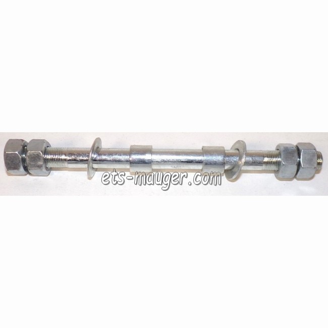 Axe roue cyclo L182 x 12 mm