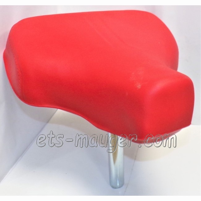 Selle à tube ROUGE