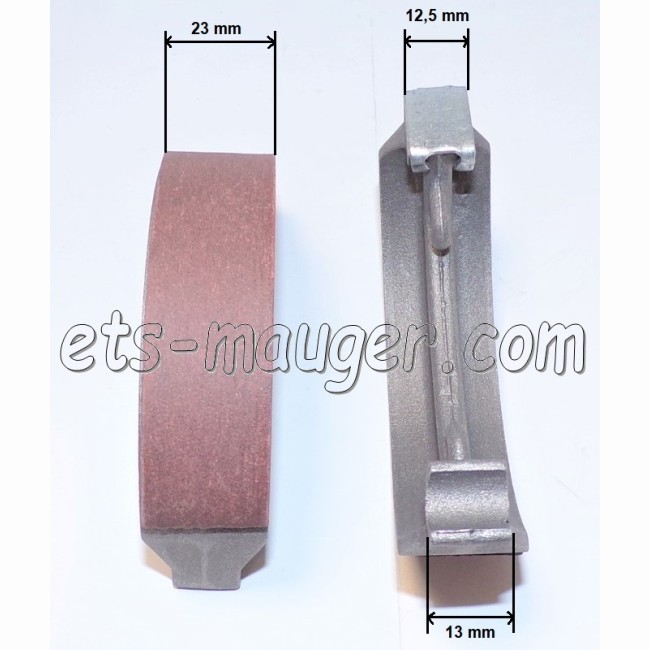 Garniture de frein diamètre 100 mm x 23 mm AGPA
