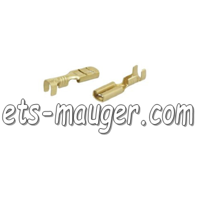 Cosse électrique PLATE FEMELLE 2.8 mm