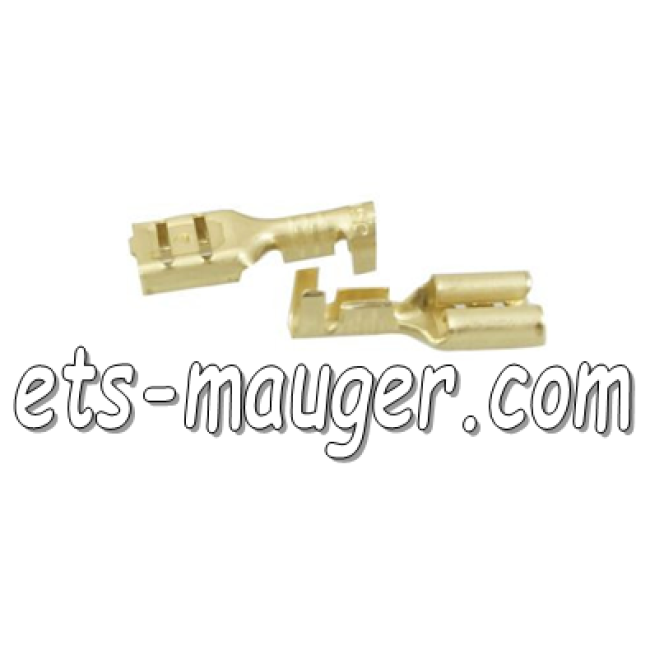 Cosse électrique PLATE FEMELLE 4.8 mm