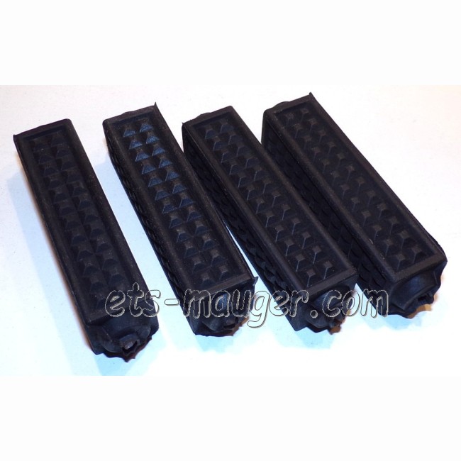 Patin de pédale noir type Diamant (lot de 4)