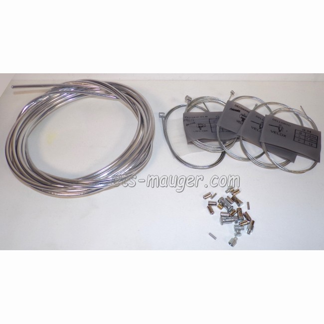 Kit câbles + gaines complet Peugeot CHROME