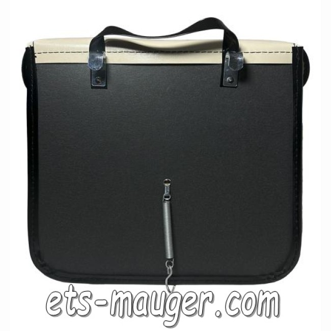 Sacoche type S14 beige CROCHET (paire)