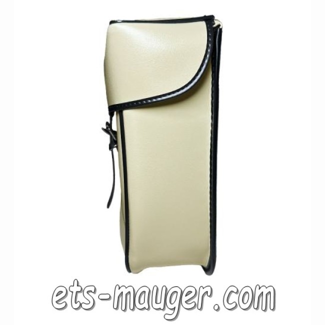 Sacoche type S14 beige CROCHET (paire)