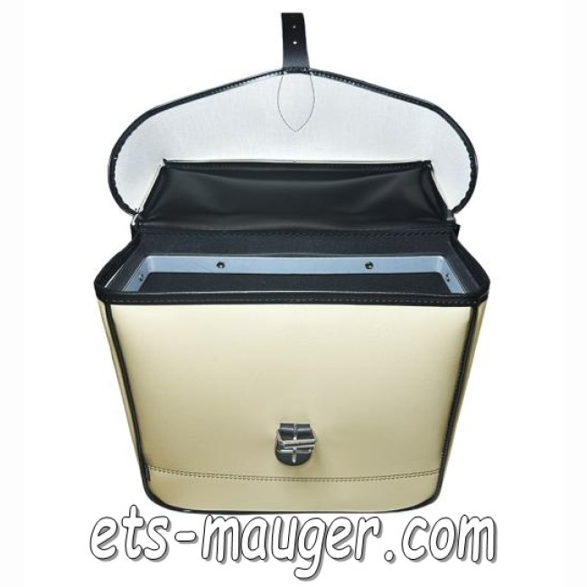 Sacoche type S14 beige CROCHET (paire)