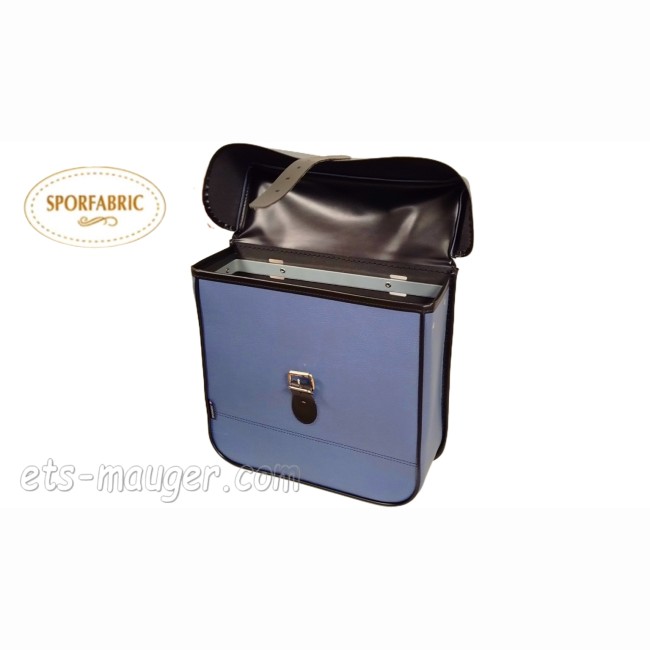 Sacoche type S14 bleu SANGLES (paire)