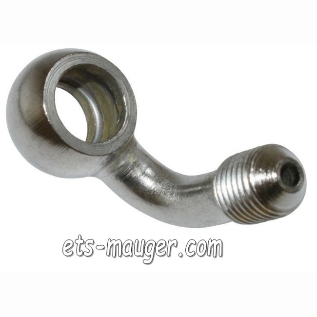 Raccord banjo durite frein 10 mm M10 x 125 coude 90°