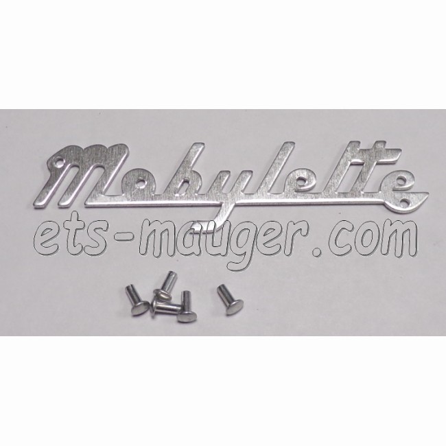 Logo alu 'MOBYLETTE' Motobécane
