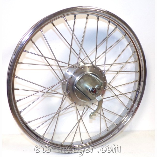 Roue avant 17 pouces MBK Motobécane 50 51