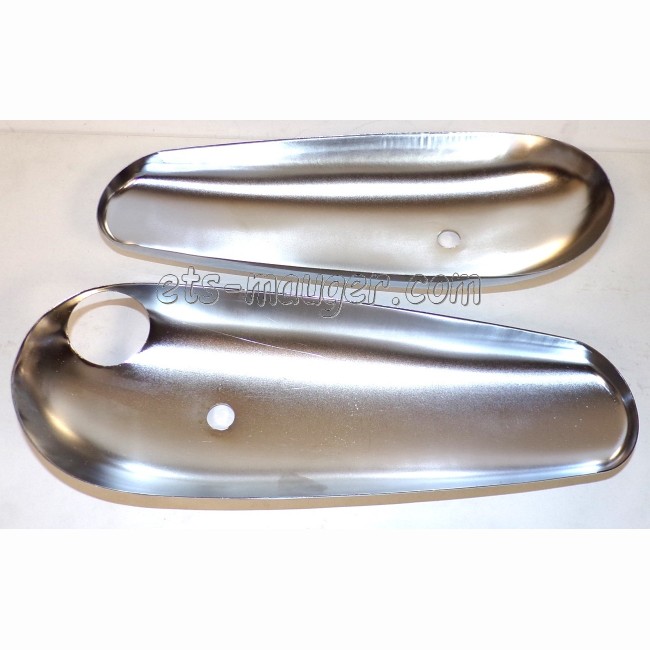 Enjoliveur réservoir chrome Motobécane 88 ancien modéle