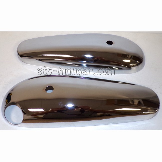 Enjoliveur réservoir chrome Motobécane 88 ancien modéle