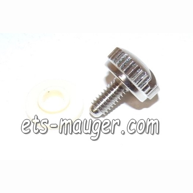 Vis carter + rondelle crème Ø 5 x11 mm Motobécane MBK