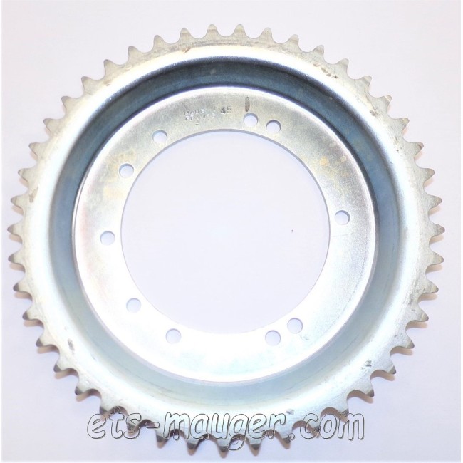 Couronne ø 94 mm 45 dents Peugeot bâtons tôle
