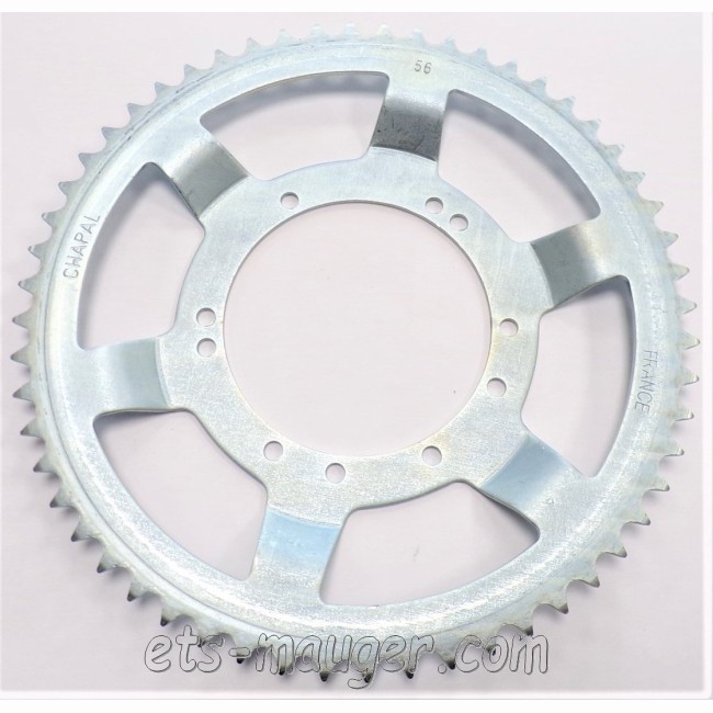 Couronne ø 94 mm 56 dents Peugeot bâtons tôle