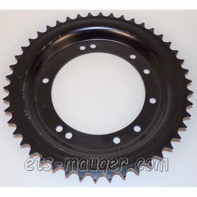 Couronne ø 98 mm 46 dents Peugeot bâtons alu