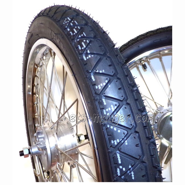 Roue complète Peugeot 103 SP VL VS SV MV (paire)