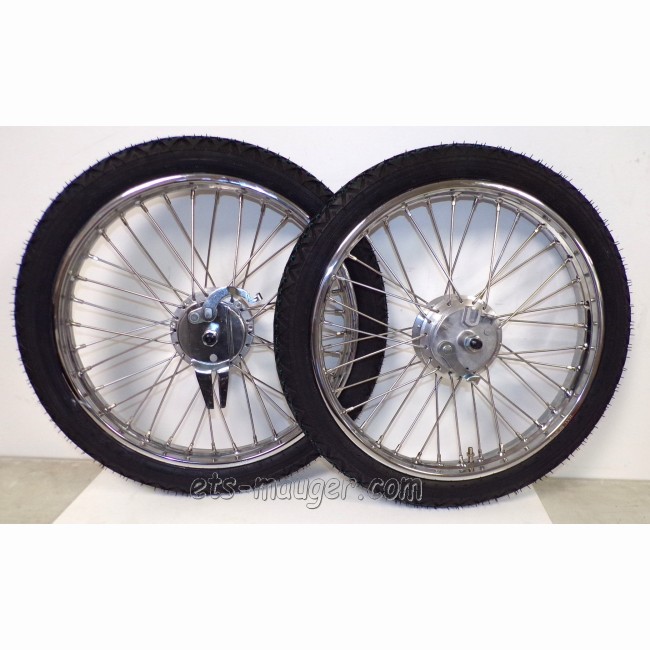 Roue complète Peugeot 103 VOGUE (paire)